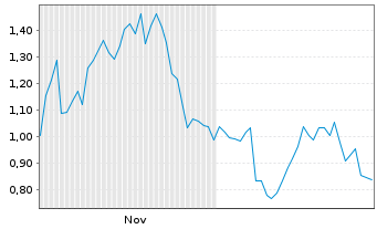 Chart Mini Future Short Meta Platforms - 6 Monate