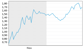 Chart Mini Future Short Super Micro Computer - 6 Monate