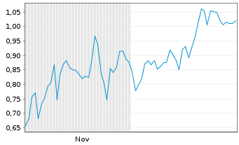 Chart Mini Future Short Alibaba - 6 Monate