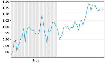 Chart Mini Future Short Alibaba - 6 Monate