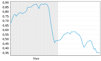 Chart Mini Future Short Hexatronic Group - 6 Monate