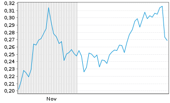Chart Mini Future Short BYD - 6 Monate