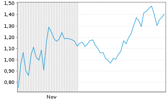 Chart Mini Future Short Super Micro Computer - 6 Monate