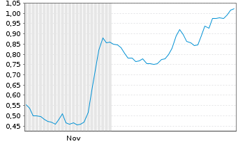 Chart Mini Future Long Hexatronic Group - 6 Monate