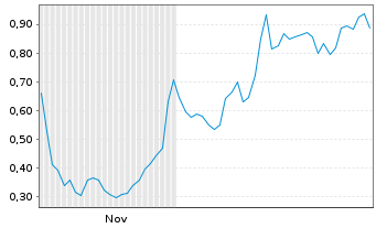 Chart Mini Future Long Delivery Hero - 6 Monate