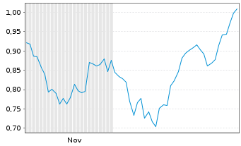 Chart Mini Future Long Hannover Rueck - 6 Monate