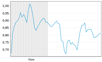 Chart Mini Future Short Baidu - 6 Monate