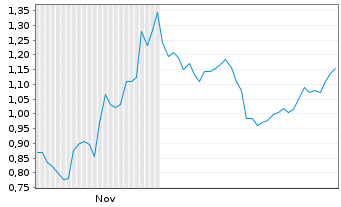 Chart Mini Future Long Deutsche Boerse - 6 Monate