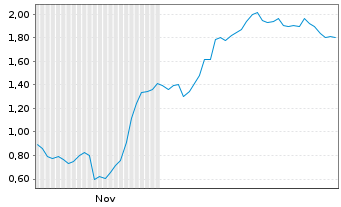 Chart Mini Future Long Salzgitter - 6 Monate