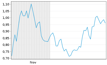 Chart Mini Future Short Dell Technologies - 6 Monate