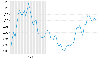 Chart Mini Future Short Dell Technologies - 6 Monate