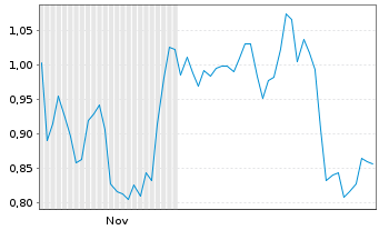 Chart Mini Future Long secunet - 6 Monate