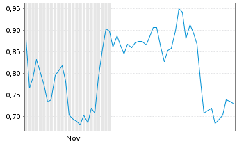 Chart Mini Future Long secunet - 6 Monate
