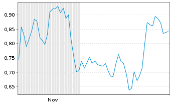 Chart Mini Future Short secunet - 6 Monate