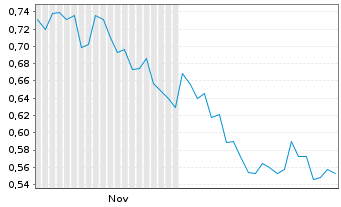 Chart Mini Future Short Indus Holding - 6 Monate