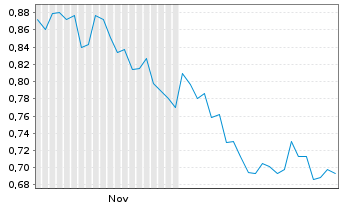 Chart Mini Future Short Indus Holding - 6 Monate