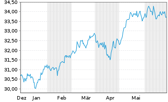 Chart Xtr.IE-Eur.Biodv.Foc.SRI U.ETF - 6 mois