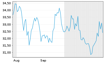 Chart Viper Energy Inc. - 6 Monate