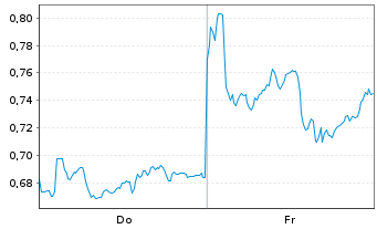 Chart Mini Future Long Shell - 1 semaine