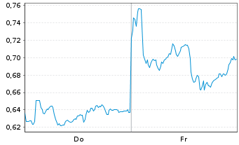 Chart Mini Future Long Shell - 1 semaine