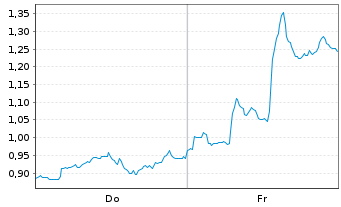 Chart Mini Future Short Visa - 1 Week