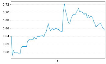 Chart Mini Future Long Snowflake - 1 semaine