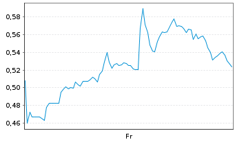 Chart Mini Future Long Snowflake - 1 semaine