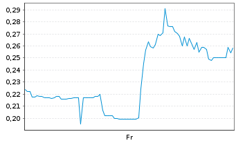 Chart Mini Future Long Standard Lithium - 1 semaine