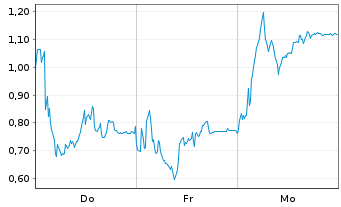 Chart Mini Future Long RENK Group - 1 Woche