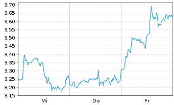 Chart Mini Future Short Block - 1 semaine