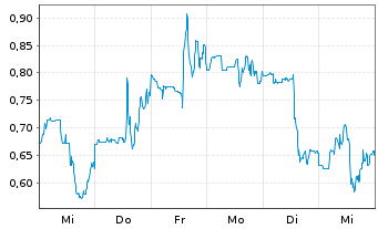 Chart Mini Future Long Standard Lithium - 1 Woche