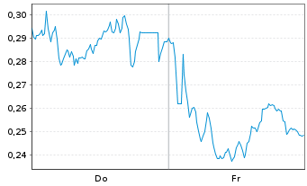 Chart Mini Future Long Volkswagen - 1 Woche