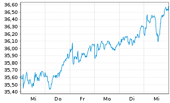 Chart Xtr.IE-MSCI EMU Hgh Dv.Yld ESG EUR - 1 semaine