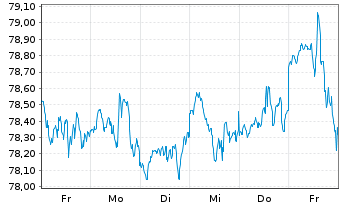 Chart Xtr.(IE) - S&P 500 - 1 Week