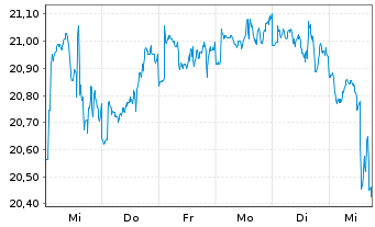 Chart BGF - World Energy Fund - 1 semaine